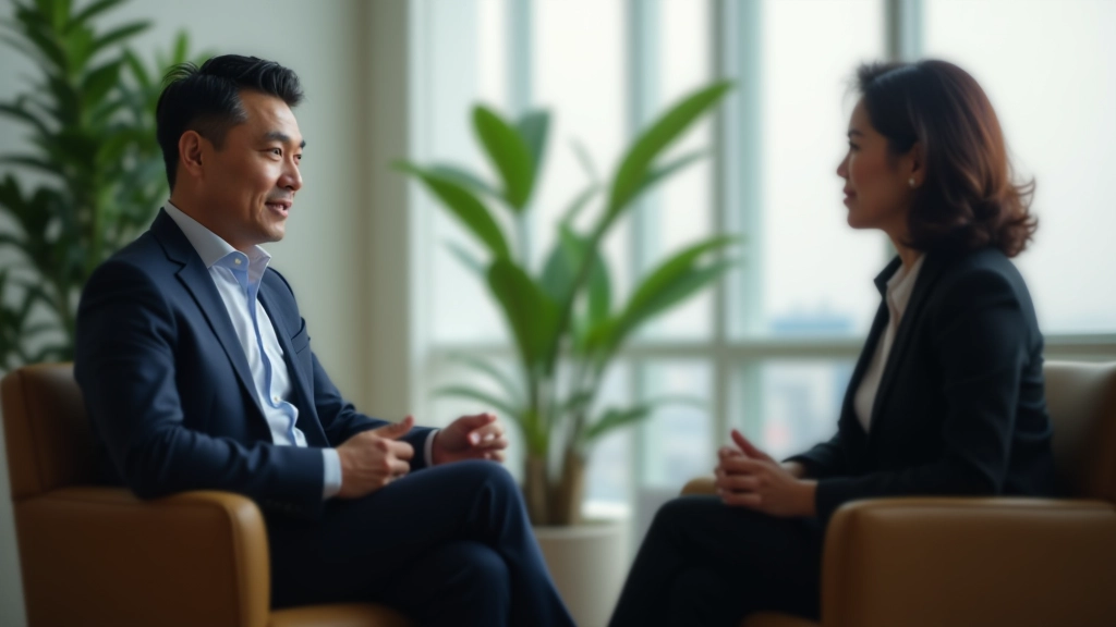 Executive coaching session